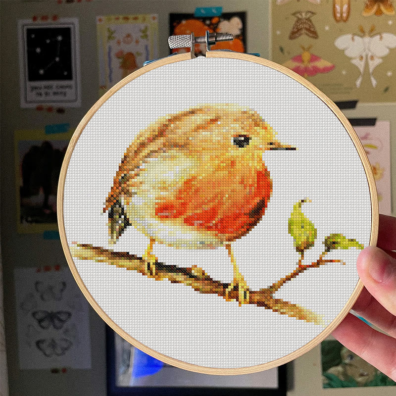  Cross Stitch Kit - Cute Hummingbird | Gifts For Animal Lovers |  Handmade Home Decor - image 8