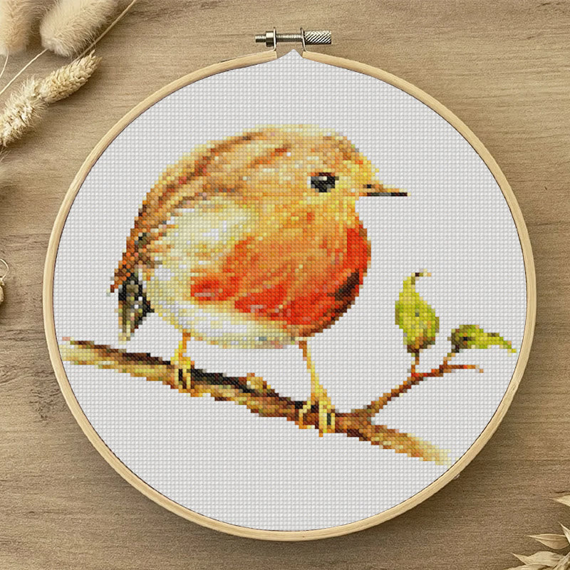  Cross Stitch Kit - Cute Hummingbird | Gifts For Animal Lovers |  Handmade Home Decor - image 1