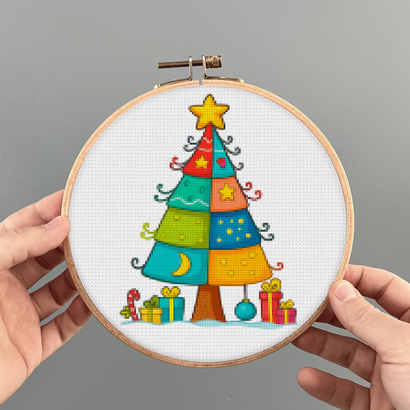  Cross Stitch Kit - Stylish Christmas Tree | Holiday Handmade Gifts | Nice For Christmas Decoration - image 6