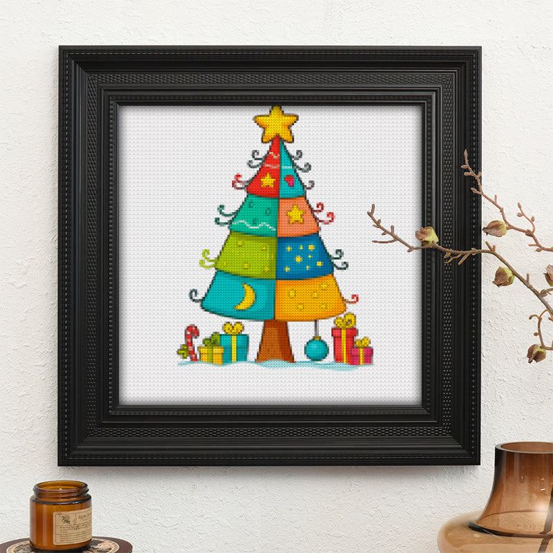  Cross Stitch Kit - Stylish Christmas Tree | Holiday Handmade Gifts | Nice For Christmas Decoration - image 9