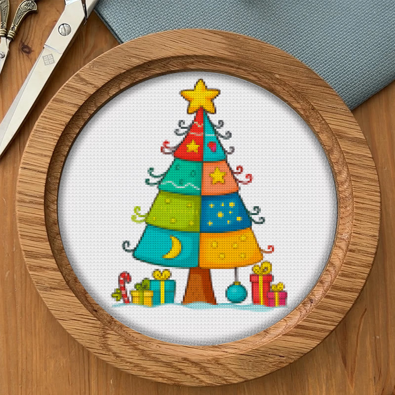  Cross Stitch Kit - Stylish Christmas Tree | Holiday Handmade Gifts | Nice For Christmas Decoration - image 7