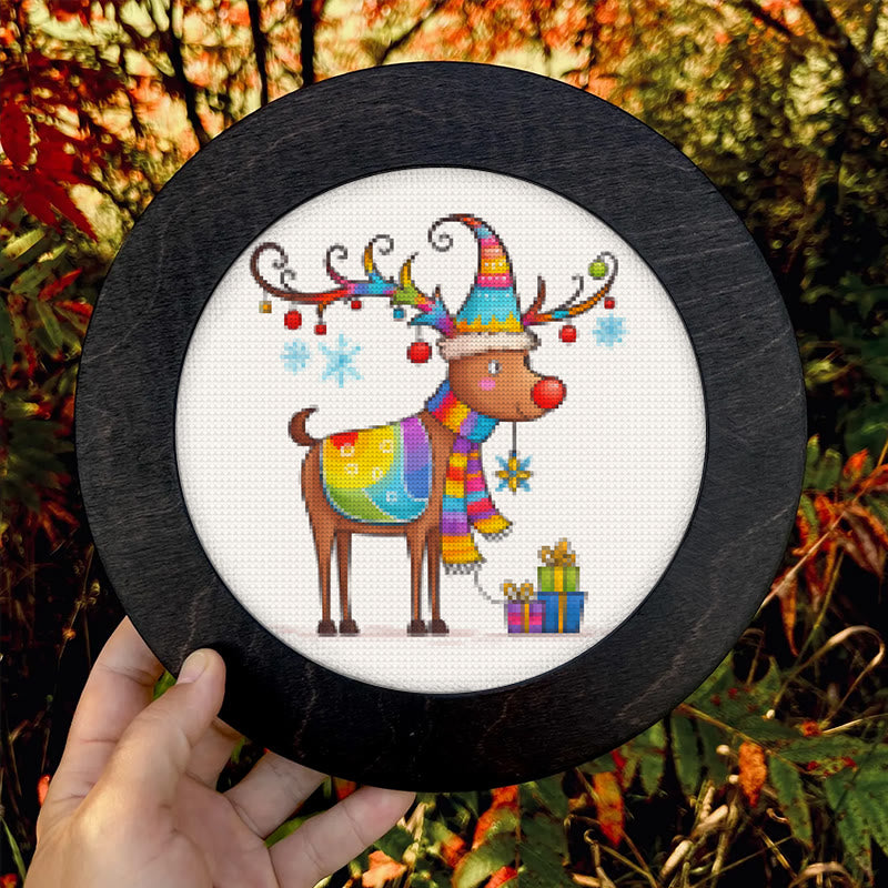  Cross Stitch Kit - Christmas Deer | Diy For Christmas Gift | Perfect For Christmas Tree Decor - image 8