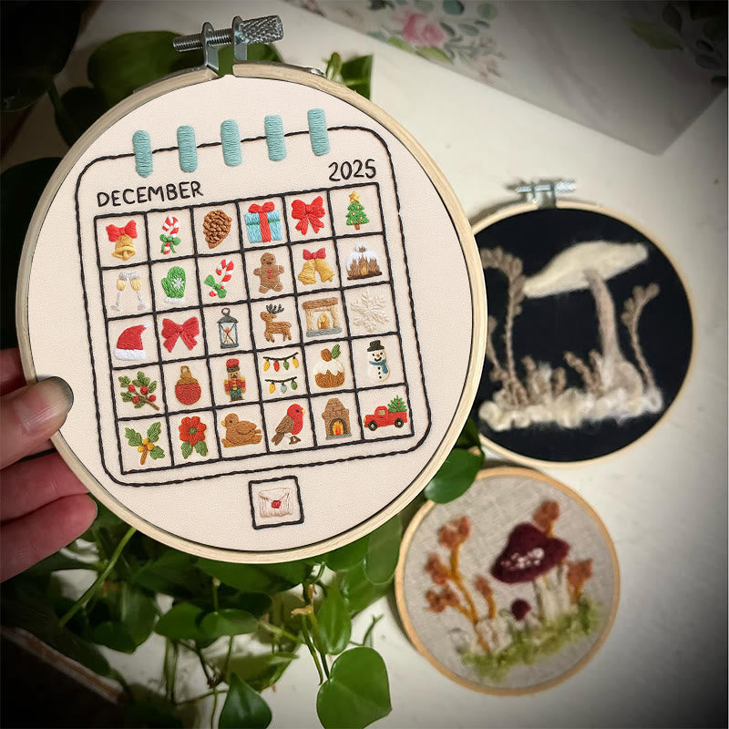 Rubbyoo Embroidery Kit - December Calendar | Christmas Home Decoration | Perfect Gifts For Crafters - image 7