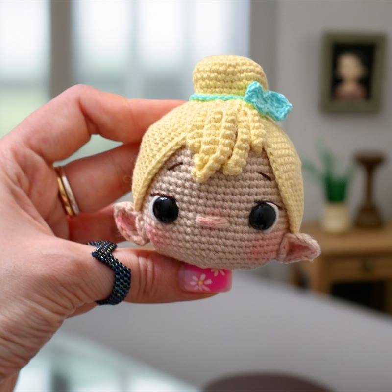 Diy Handmade Flower Fairy Crochet Kit - Adorable Plush Doll | Perfect Handmade Gifts For Child  - image 4