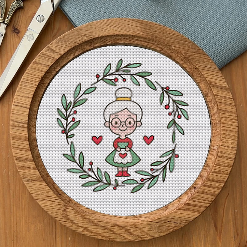  Cross Stitch Kit - Dear Grandma | Unique Handmade Craft | Perfect Birthday Gifts For Her - image 7
