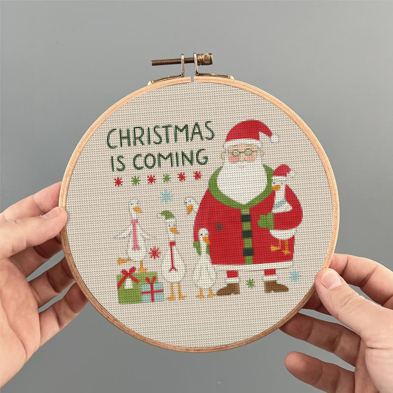  Cross Stitch Kit - Christmas Advent  | Diy Christmas Handicraft | Festival Stitch Artwork - image 2