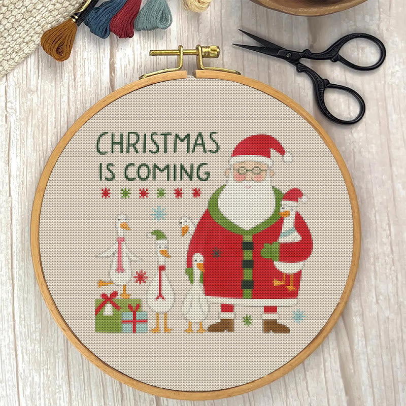  Cross Stitch Kit - Christmas Advent  | Diy Christmas Handicraft | Festival Stitch Artwork - image 3