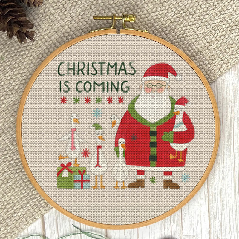  Cross Stitch Kit - Christmas Advent  | Diy Christmas Handicraft | Festival Stitch Artwork - image 5