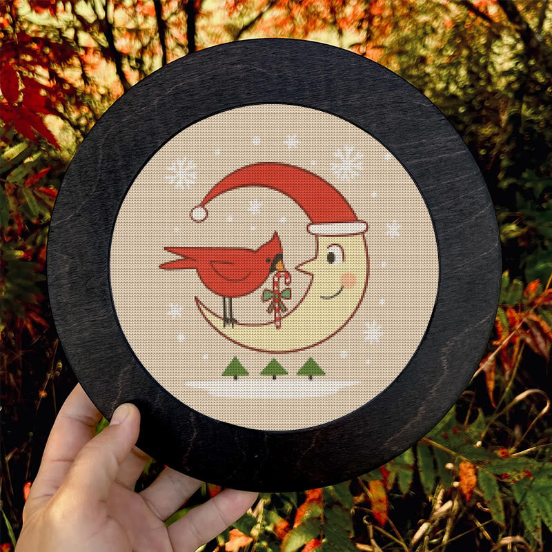  Cross Stitch Kit - Christmas Eve | Christmas Cardinal Needlework | Diy Festival Gifts - image 8