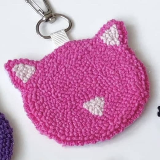 Punch Needle Cat Series Coaster Kits - Cat Lovers Birthday Gift | Diy Fridge Magnets | Perfect For Home Decor - V  - image 19