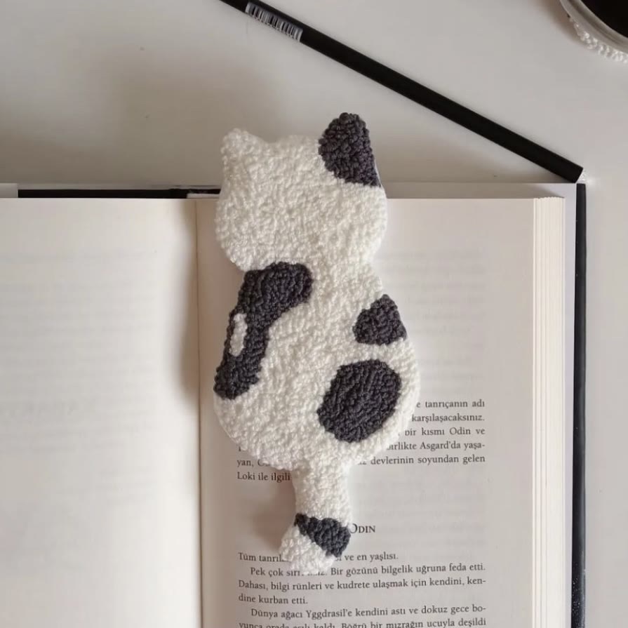 Punch Needle Cat Series Coaster Kits - Cat Lovers Birthday Gift | Diy Fridge Magnets | Perfect For Home Decor - I  - image 6