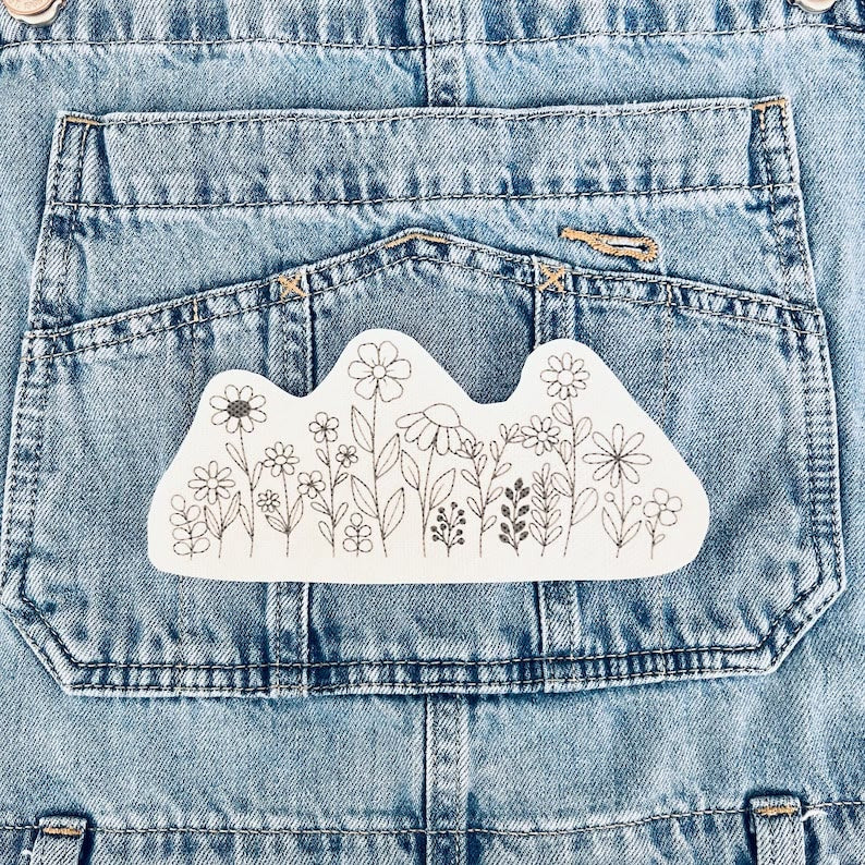  Wildflowers Stick And Stitch Patterns | Diy Floral Embroidery | Perfect For Handmade Crafters - image 3