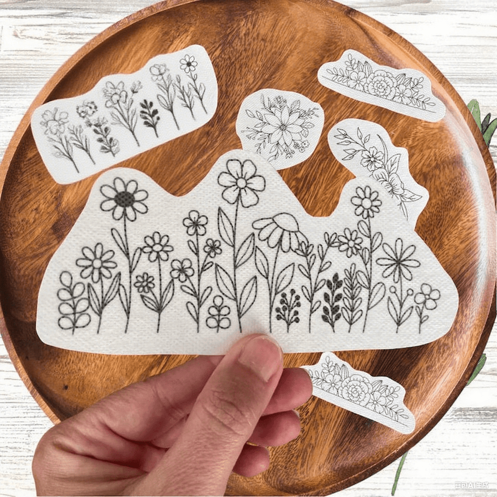  Wildflowers Stick And Stitch Patterns | Diy Floral Embroidery | Perfect For Handmade Crafters - image 4