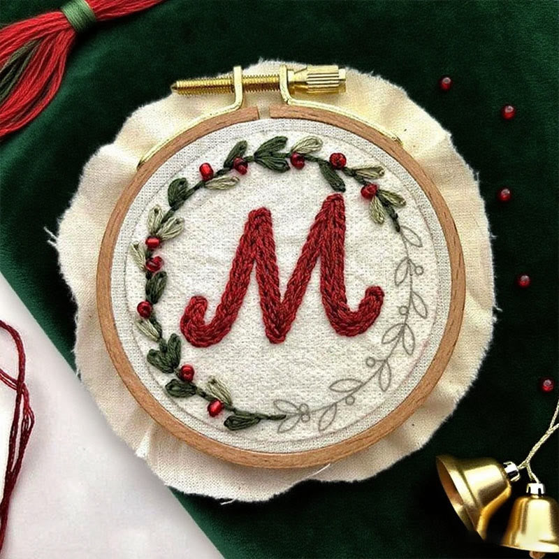  Christmas Alphabet Stick And Stitch Pattern | Perfect For Diy Project | Personalized Christmas Ornaments - image 3