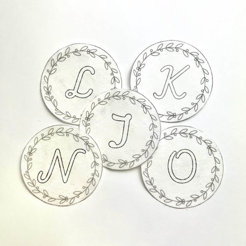  Christmas Alphabet Stick And Stitch Pattern | Perfect For Diy Project | Personalized Christmas Ornaments - O - image 7