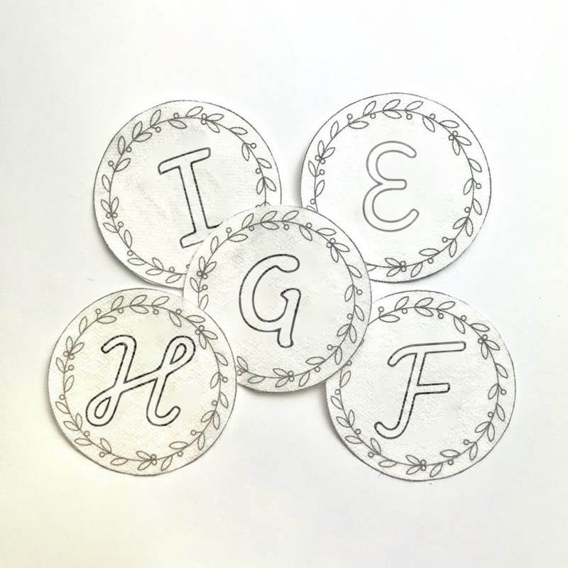  Christmas Alphabet Stick And Stitch Pattern | Perfect For Diy Project | Personalized Christmas Ornaments - I - image 6