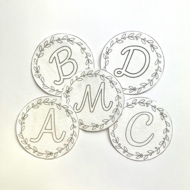  Christmas Alphabet Stick And Stitch Pattern | Perfect For Diy Project | Personalized Christmas Ornaments - M - image 5