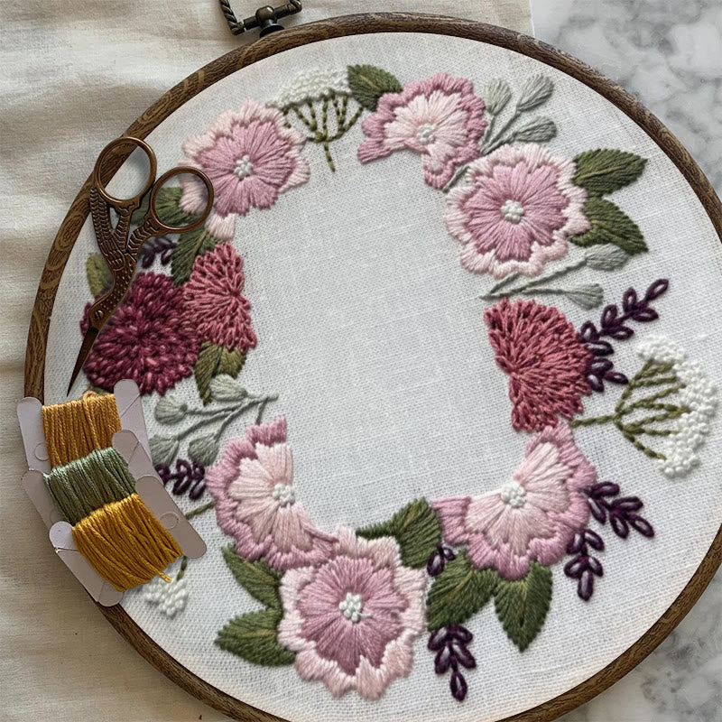 Rubbyoo Embroidery Photo Frame Kit - Blooming Moment | Diy Floral Craft | Perfect Gifts For Wedding  - image 5