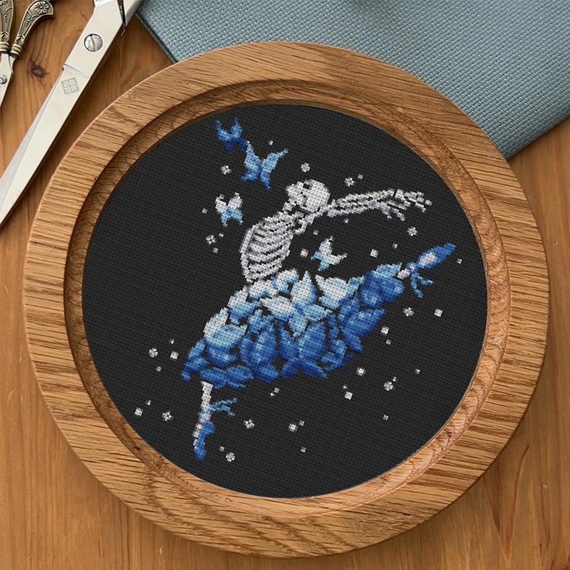  Cross Stitch Kit - Dancing Skeleton |Halloween Gothic  Needlework |  Decorative Wall Decor  - image 8