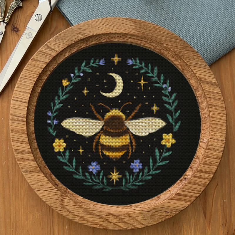  Cross Stitch Kit - Bumblebee | Insects Handmade Needlework | Perfect For Home Decor - image 7