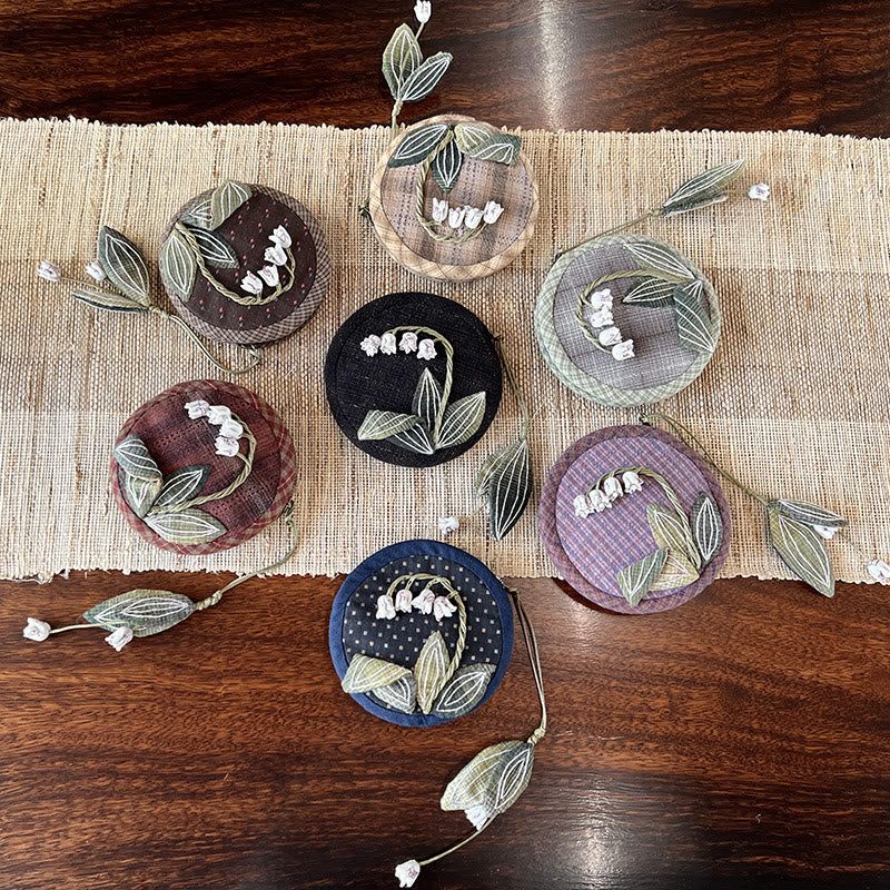 Handmade Mini Coin Purse Kit | Diy Floral Handicraft |  Nice Gifts For Mom - image 0