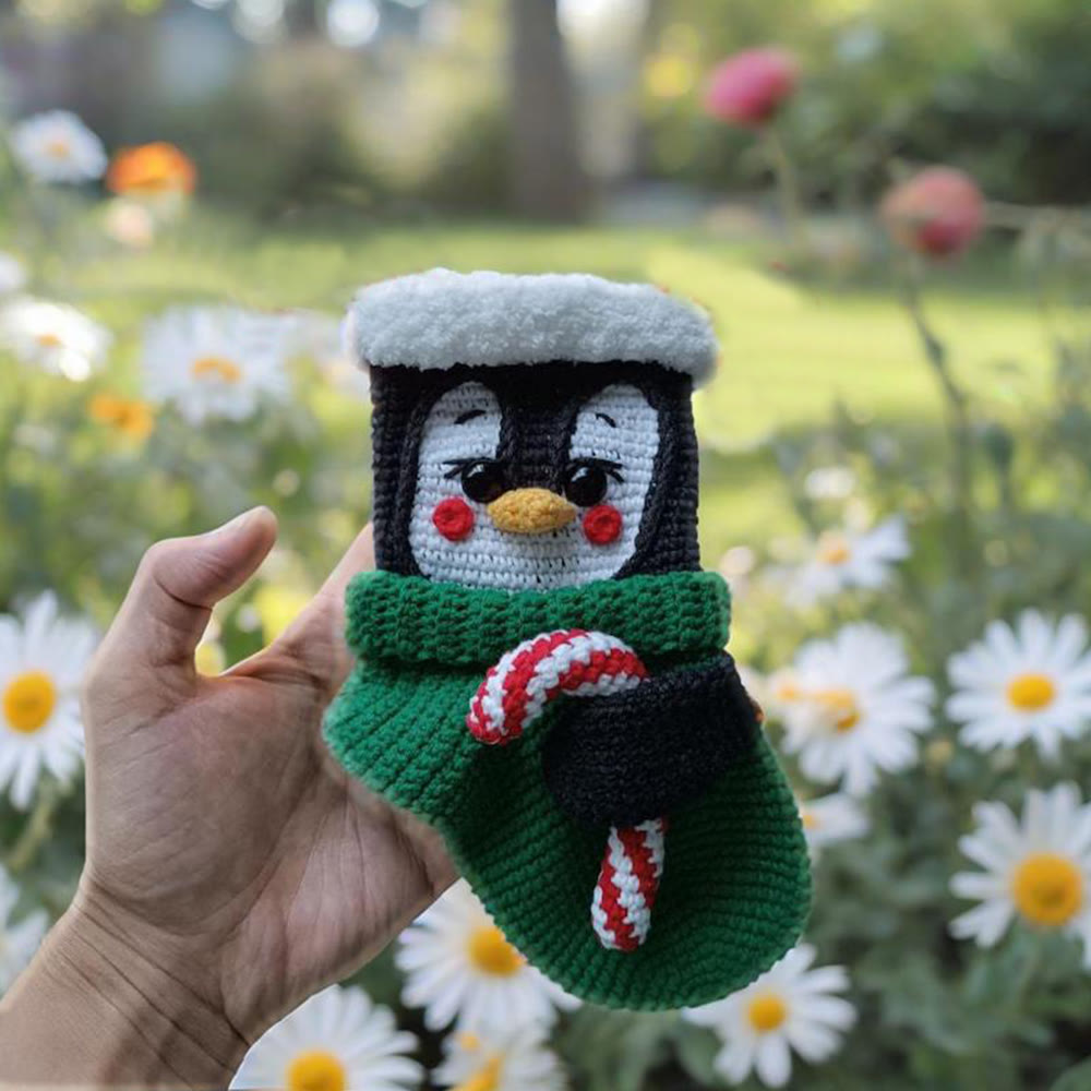 Diy Handmade Christmas Stocking Crochet Kit - Unique Christmas Tree Decor | Perfect Holiday Gifts  - A - image 1