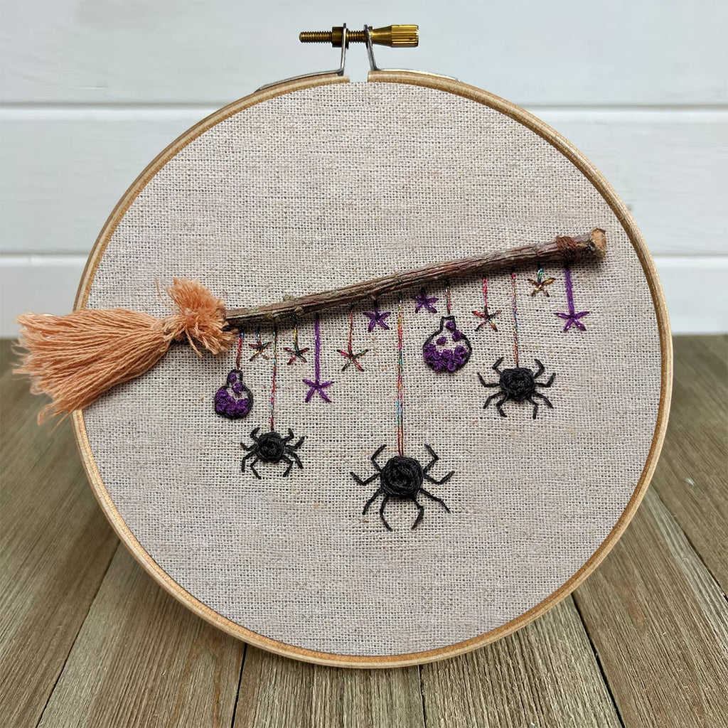 Rubbyoo Embroidery Kit - Halloween Spider | Creative Spooky Craft | Halloween Desk Decor - image 9
