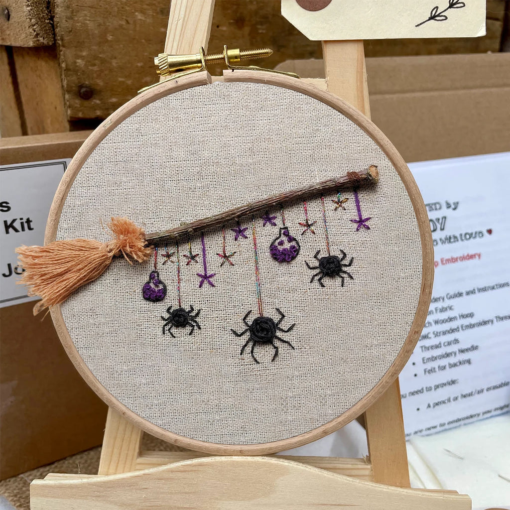 Rubbyoo Embroidery Kit - Halloween Spider | Creative Spooky Craft | Halloween Desk Decor - image 7