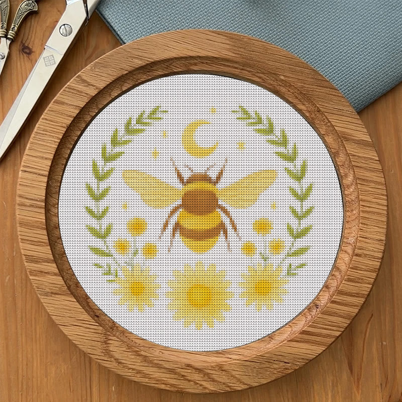  Cross Stitch Kit - Celestial Bee | Perfect Gifts For Crafter|  Diy Home Decor - image 7