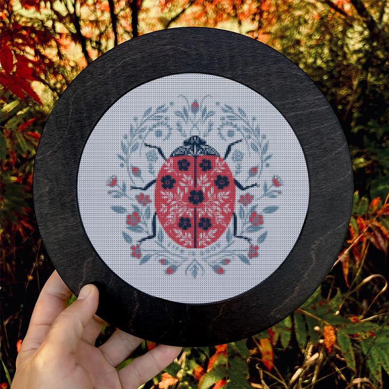  Cross Stitch Kit - Little Ladybird | Handmade Gift For Insect Lovers | Beginner Needle Artwork - image 7