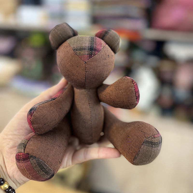 Embroidery Adorable Bear Kit | Unique Handmade Gifts For Child | Nice Craft For Bag Decoration  - A - image 1