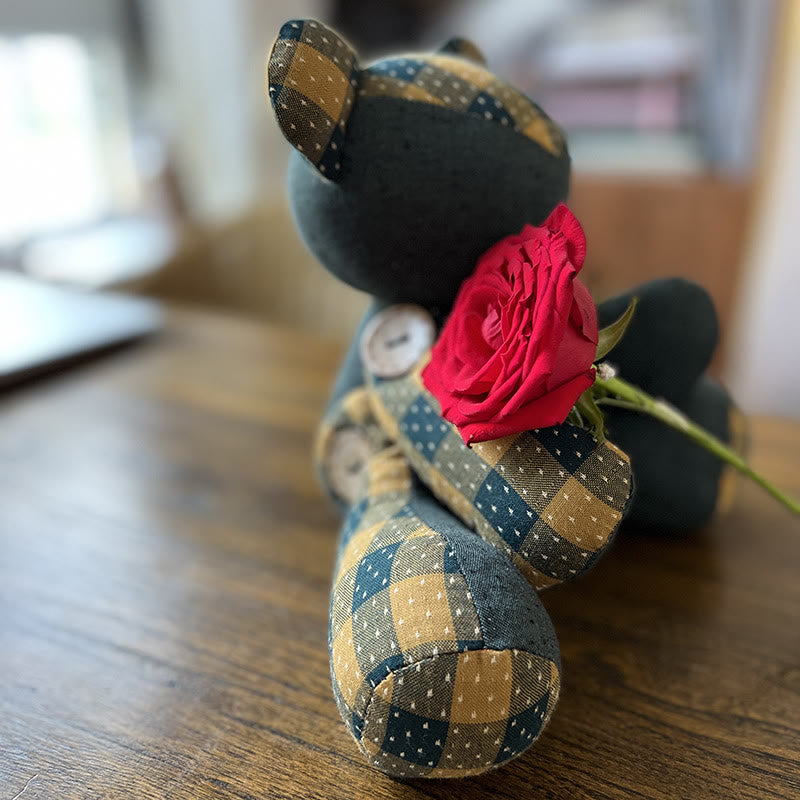 Embroidery Adorable Bear Kit | Unique Handmade Gifts For Child | Nice Craft For Bag Decoration  - H - image 8