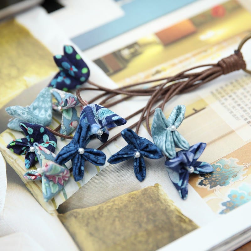 Embroidery Lily Of The Valley Kit | Diy Car Hanging | Creative Decoration Handicraft  - #1 - image 1