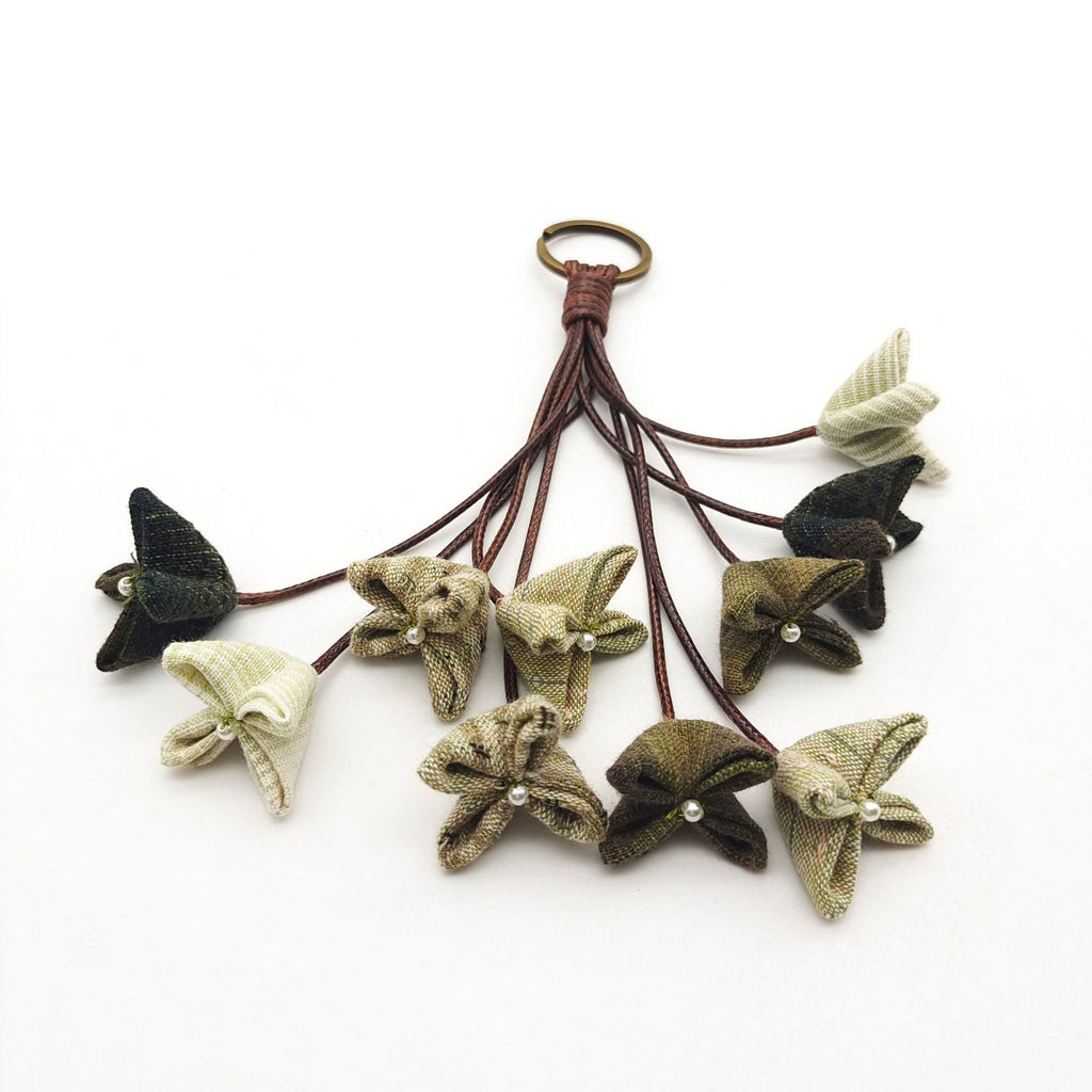 Embroidery Lily Of The Valley Kit | Diy Car Hanging | Creative Decoration Handicraft  - #12 - image 12