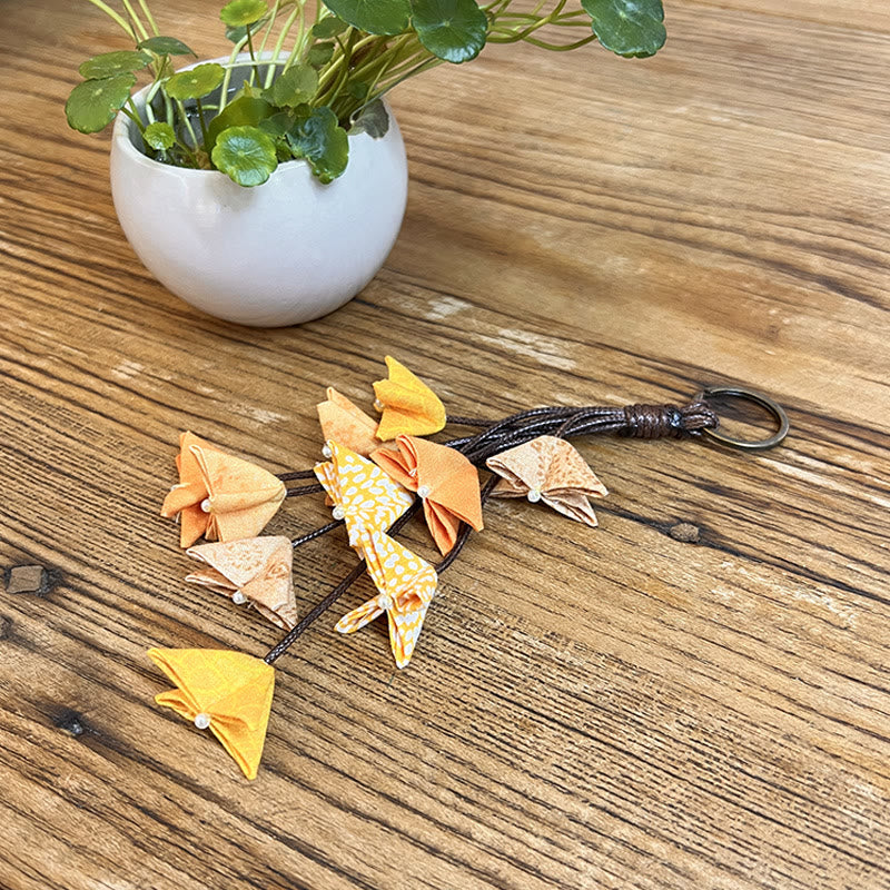 Embroidery Lily Of The Valley Kit | Diy Car Hanging | Creative Decoration Handicraft  - #5 - image 5