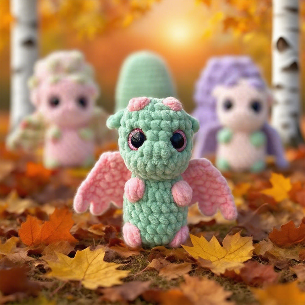 Diy Handmade Baby Dragons And Eggs Kit - Cute Handmade Craft | Perfect Toy For Kids - image 1