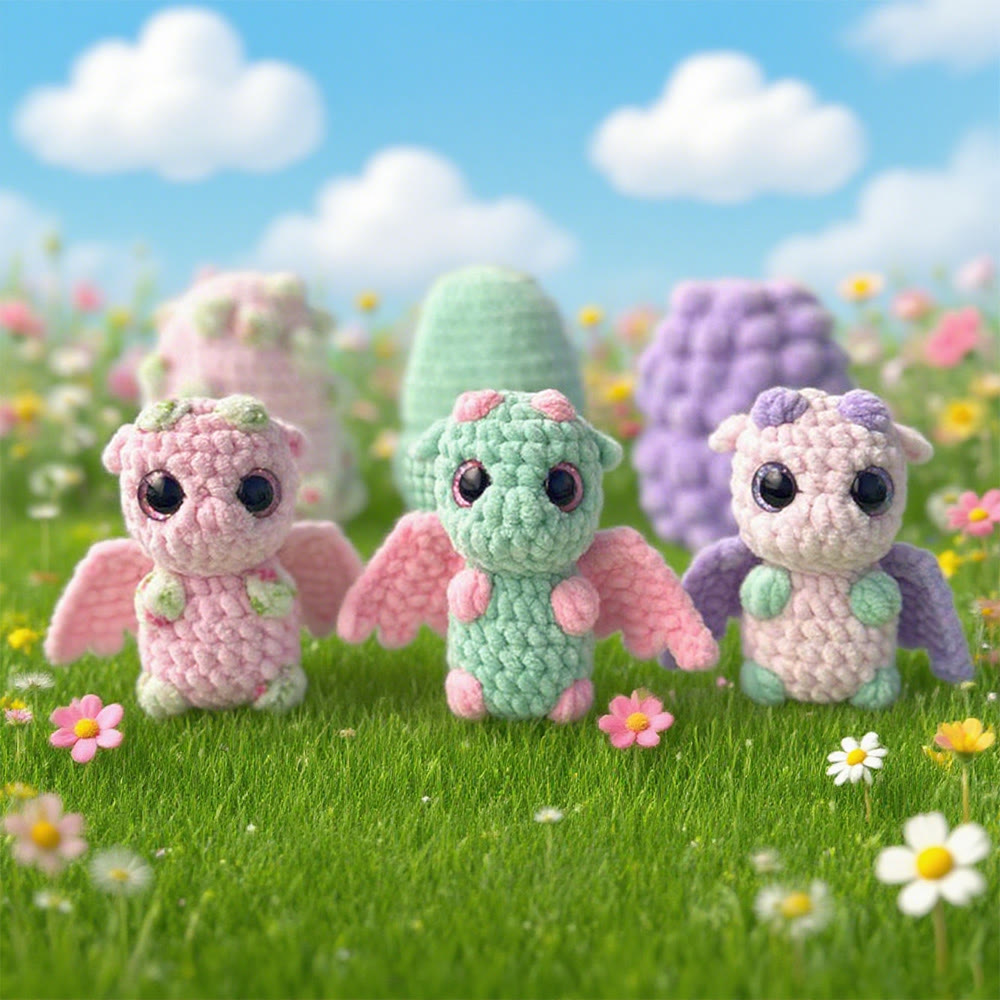 Diy Handmade Baby Dragons And Eggs Kit - Cute Handmade Craft | Perfect Toy For Kids - image 3