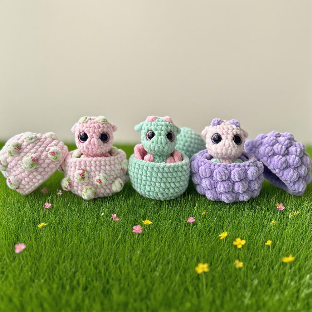 Diy Handmade Baby Dragons And Eggs Kit - Cute Handmade Craft | Perfect Toy For Kids - image 2