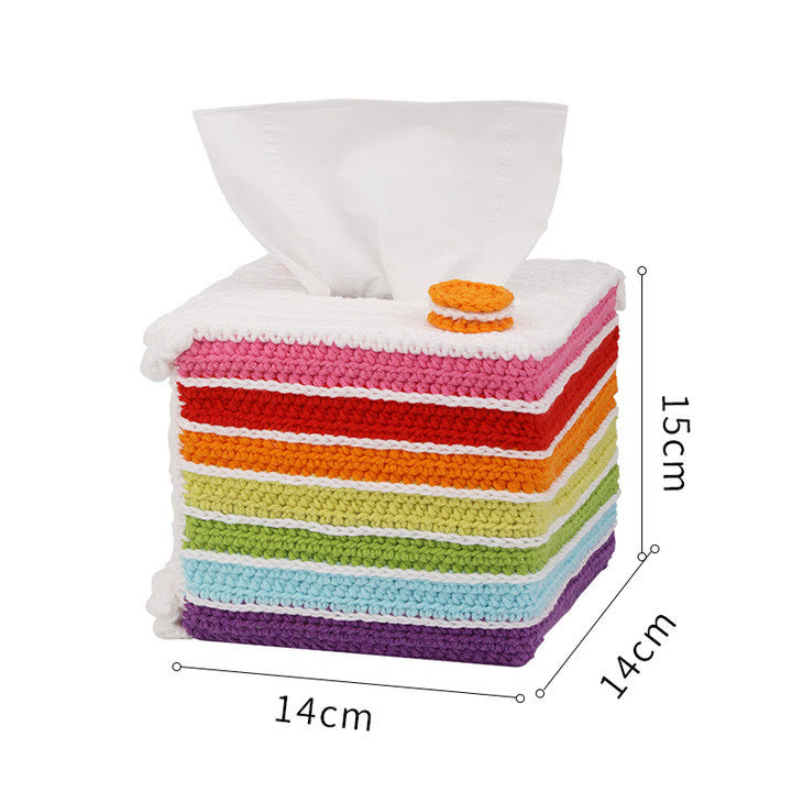 Diy Handmade Tissue Box Kit - Colour Handmade Craft | Nice Home Decoration - B - image 5