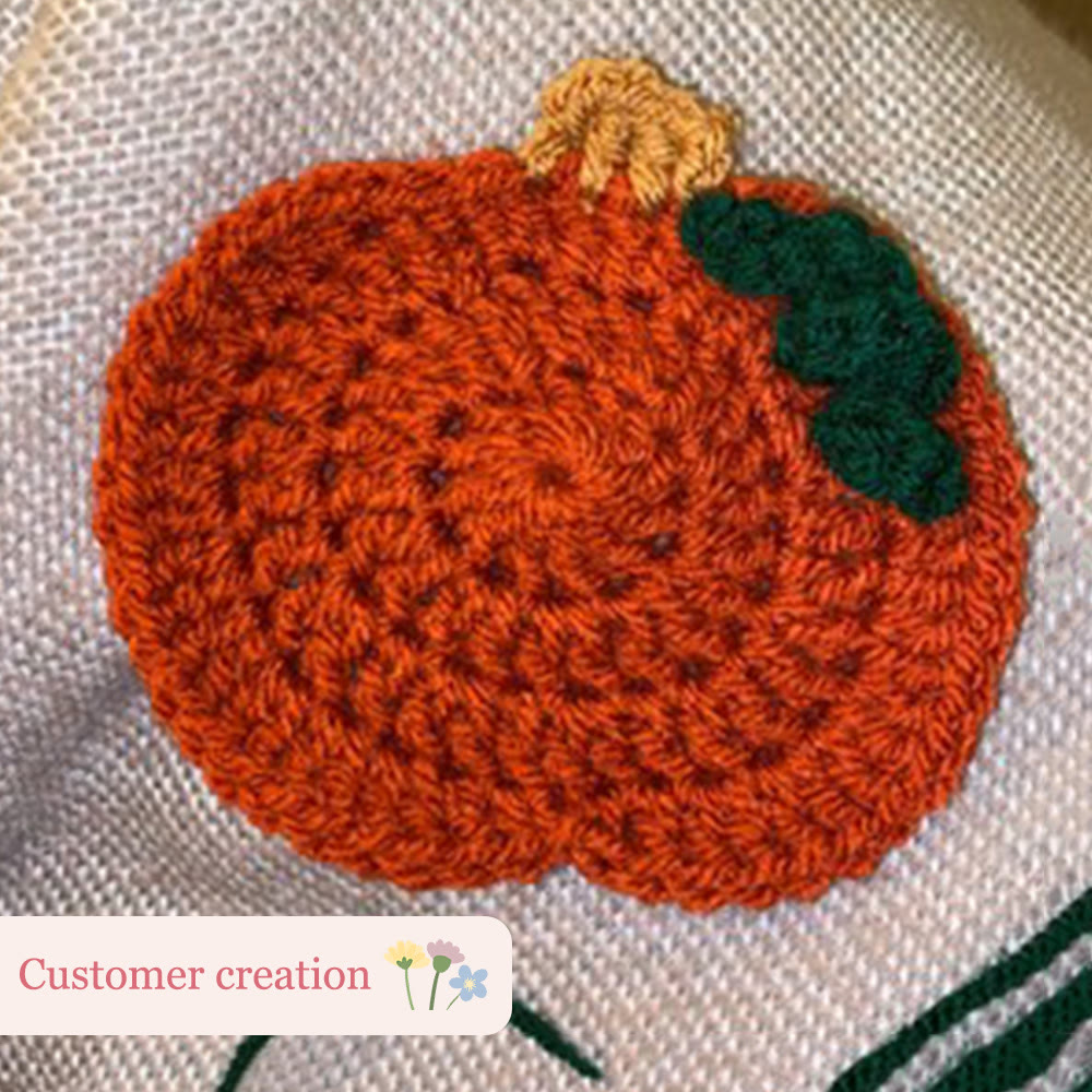 Diy Handmade Pumpkin Coasters Kit - Halloween Handmade Craft | Perfect Home Decoration  - image 3