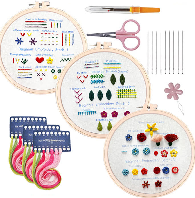 1Pack Embroidery Starter Kit For Adults - Pack-A - image 9