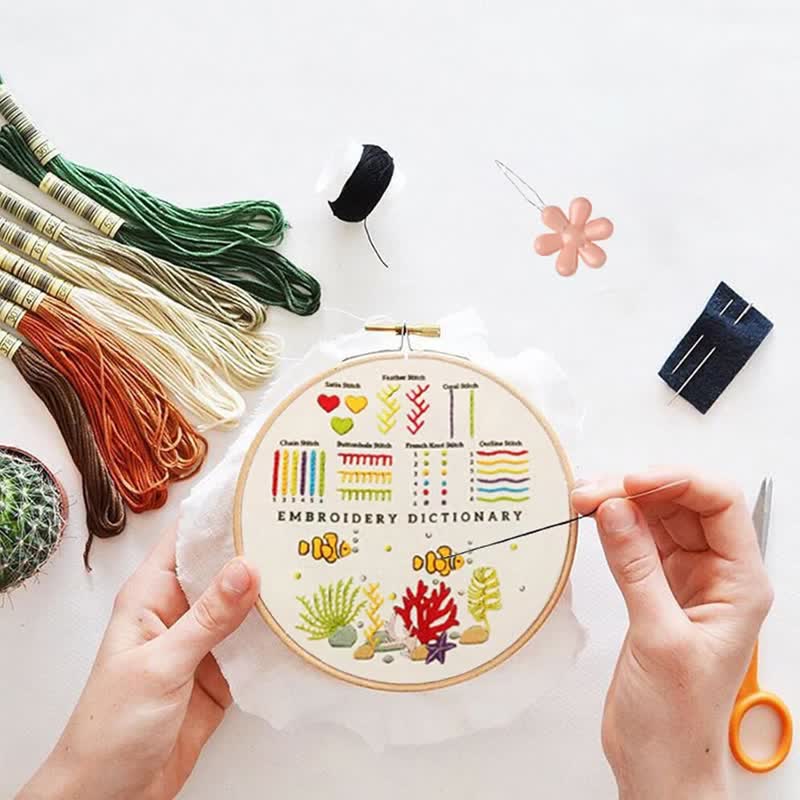 1Pack Embroidery Starter Kit For Adults - image 2