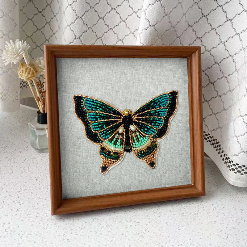 Rubbyoo Bead Embroidery Kit - Exquisite Butterfly | Diy Animal Craft | Unique Gift For Her - image 9