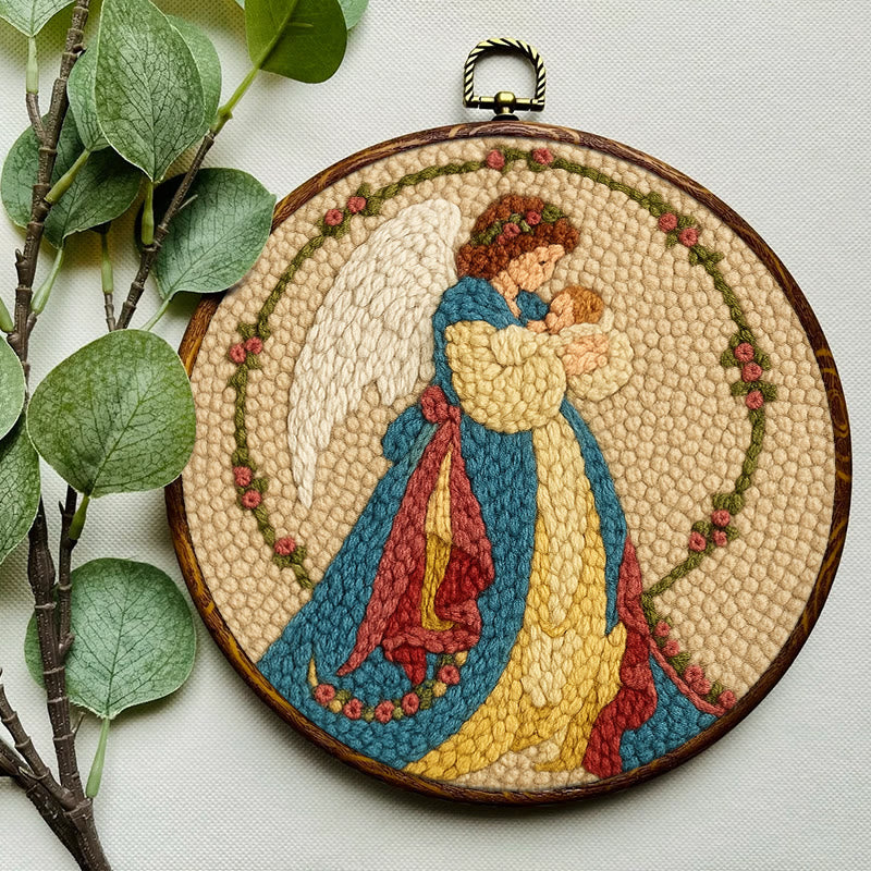 Birth Of Jesus Punch Needle Kit - Bible Wall Art | Holy Christmas Decor - image 8