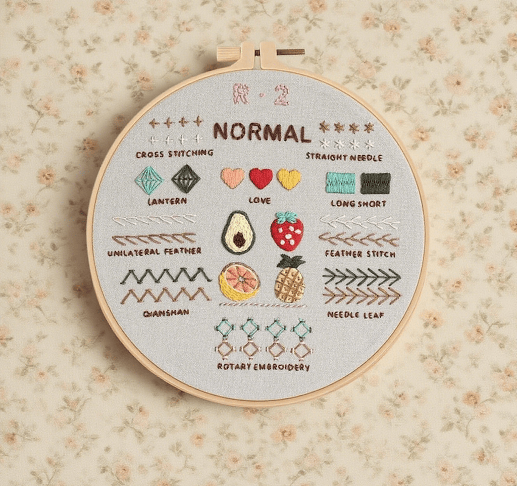 Rubbyoo 4-piece Embroidery Starter Kit - 4-level Starter To Pro Kit | Beginner Needlework Set | Great Craft For Adult  - image 1