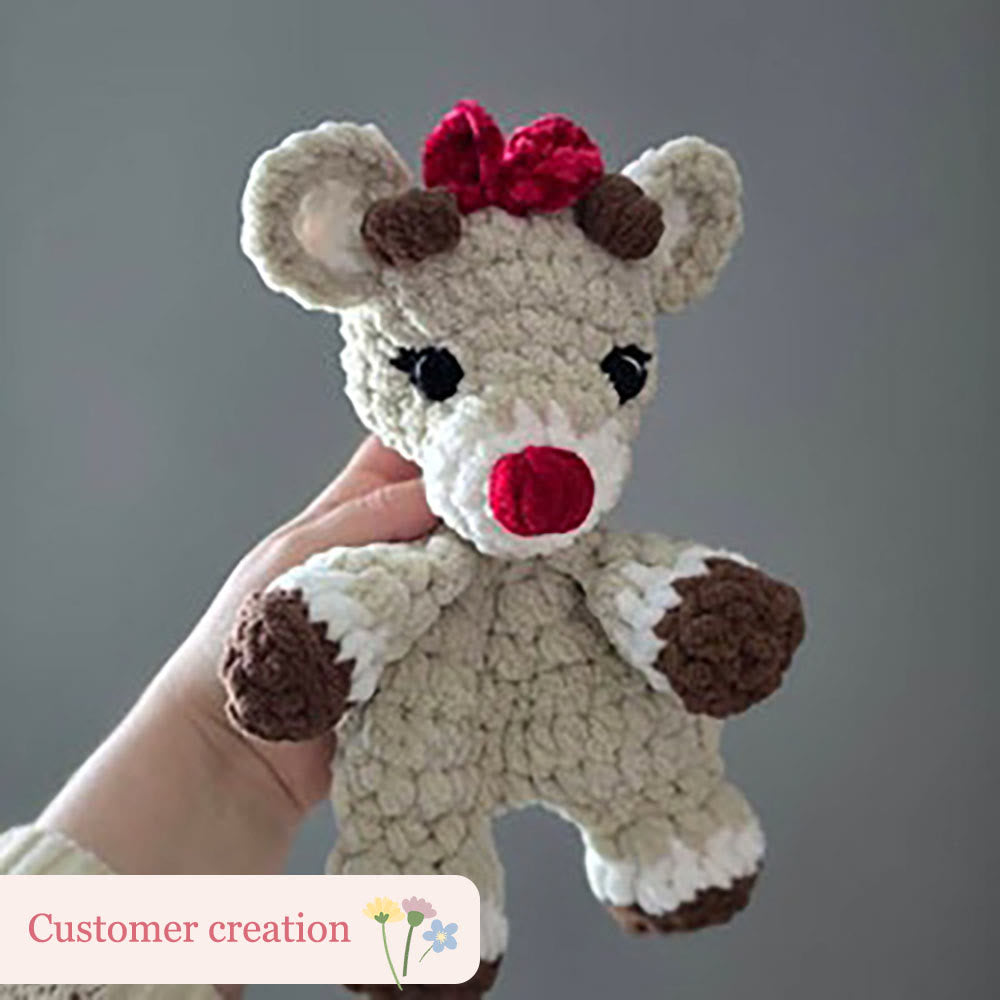 Diy Handmade Christmas Reindeer Crochet Kit - Nice Christmas Gift Idea | Christmas Tree Decor - image 5