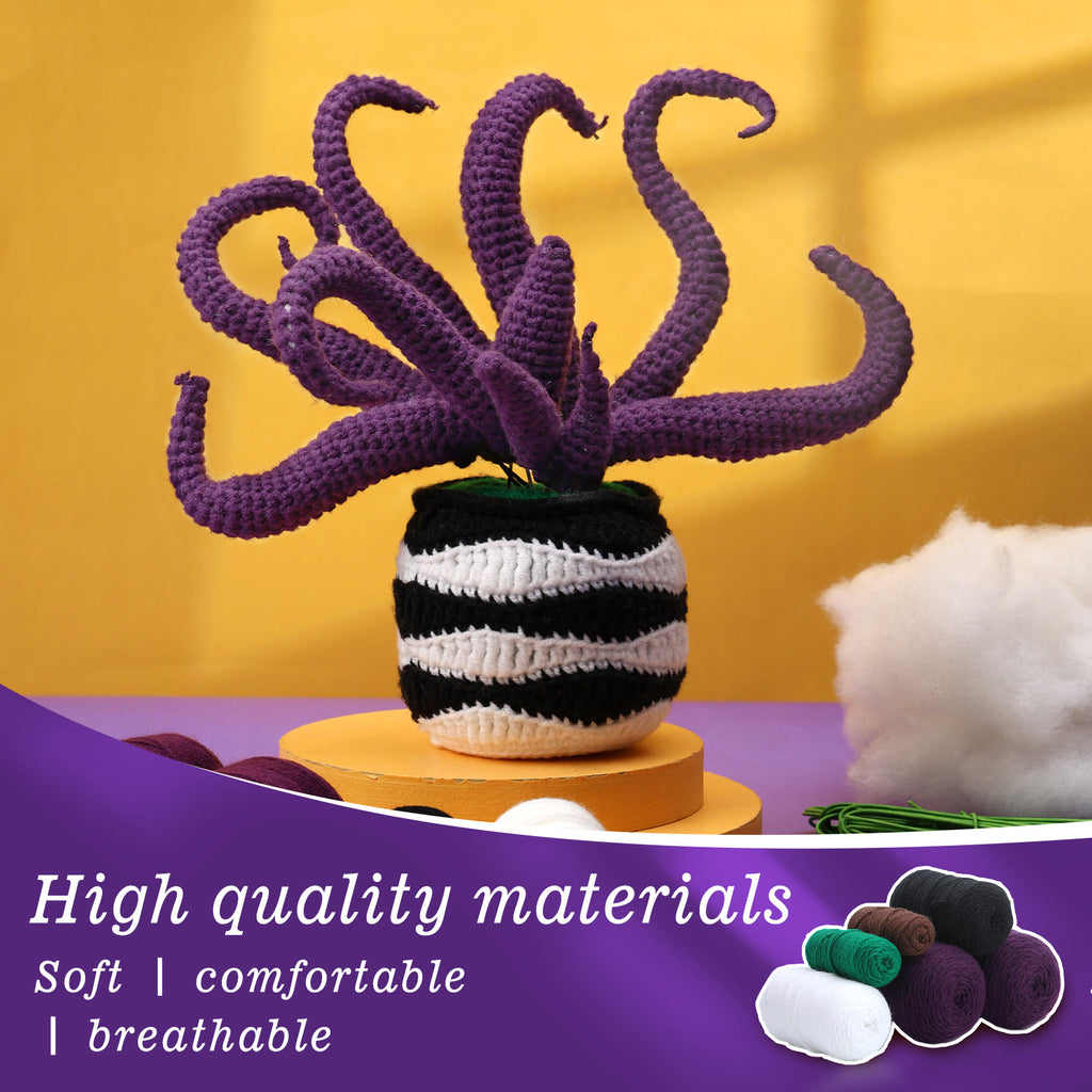 Diy Handmade Crochet Kit - Halloween Spooky Craft | Unique Home Decoration  - image 0