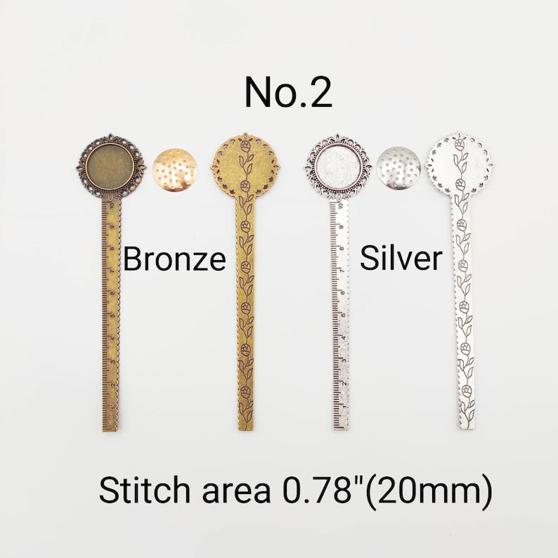 Embroidery Ruler Bookmark  | Diy Personalized Craft | Perfect Gifts For Book Lover - image 5