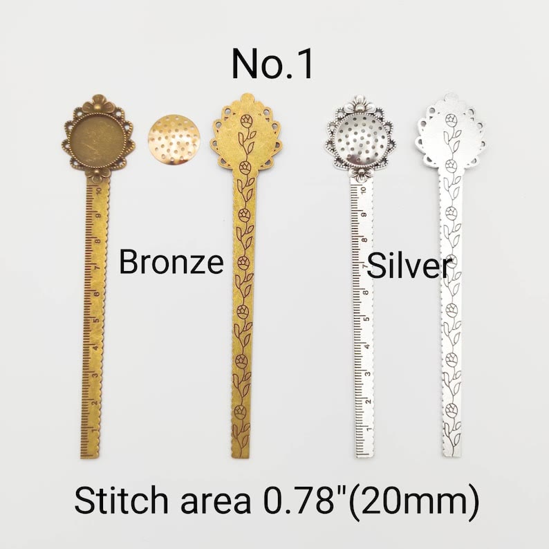 Embroidery Ruler Bookmark  | Diy Personalized Craft | Perfect Gifts For Book Lover - image 4