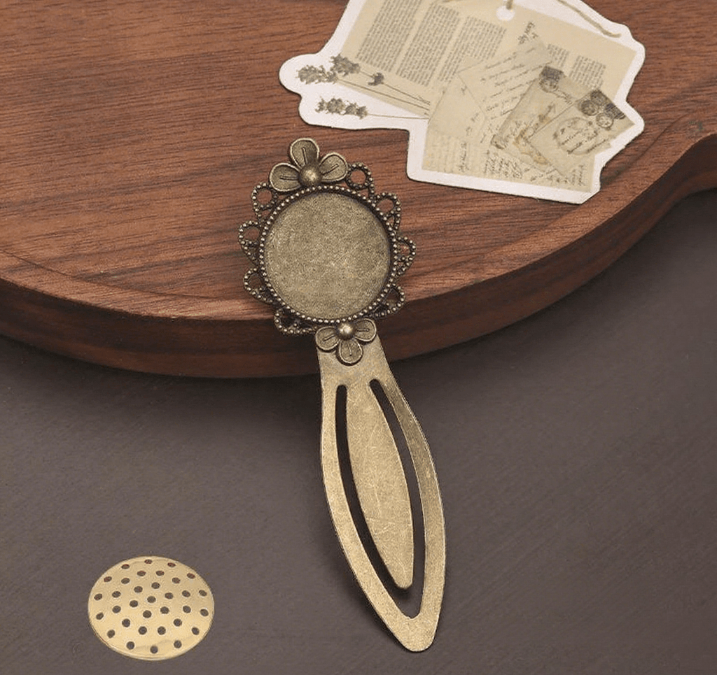 Embroidery Personalized Bookmark | Diy Book Accessories | Gift For Her  - No.1 - Bronze - image 3